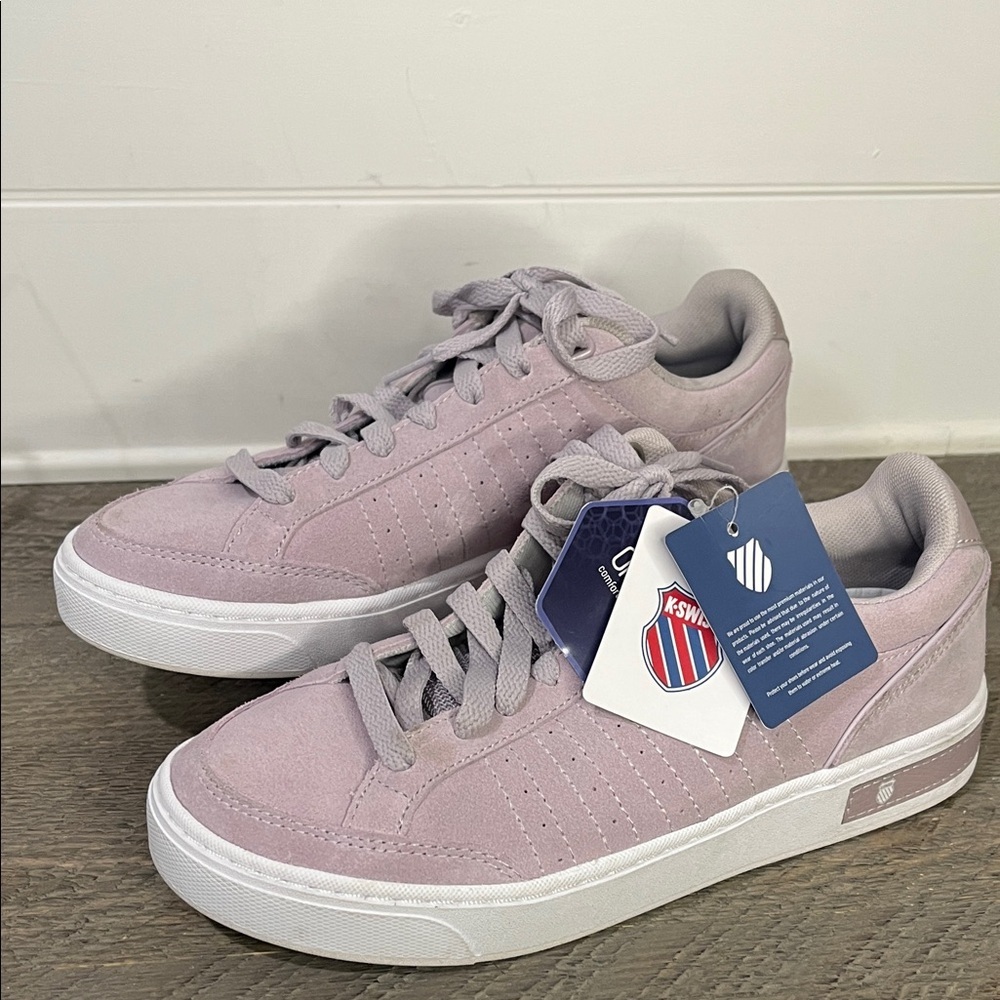 NWT K-Swiss Court Block purple/lavender - sneakers -  size 7.5